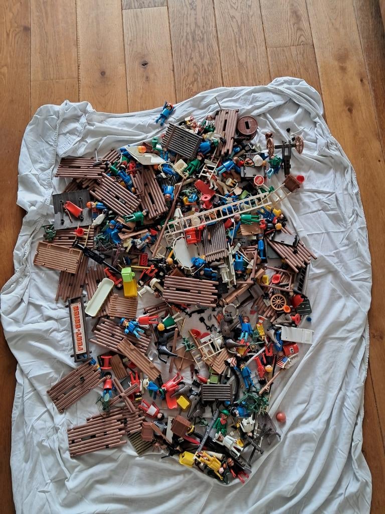 Playmobil allerlei onderdelen,  5 kg, Ophalen of Verzenden, Gebruikt