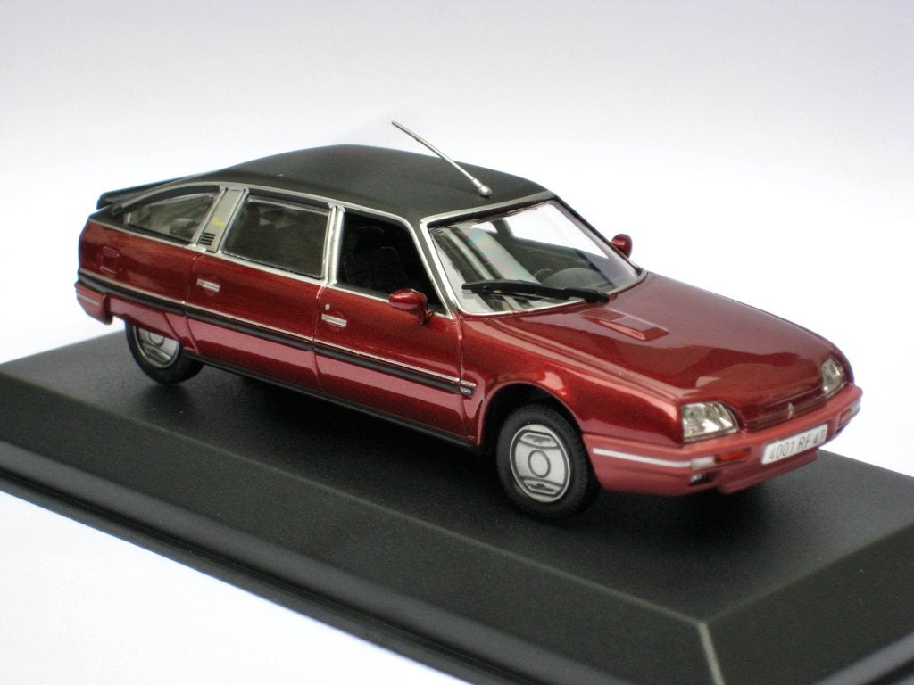 Citroen CX 25 Prestige Turbo2 1986 rood Norev 1:43, Hobby en Vrije tijd, Modelauto's | 1:43, Ophalen of Verzenden, Nieuw, Auto