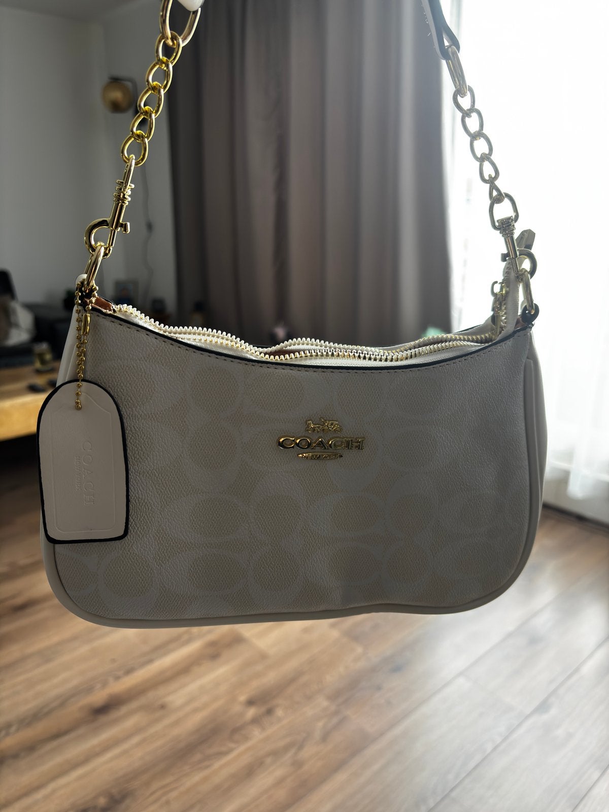 Gloednieuwe Coach tas, Ophalen of Verzenden, Nieuw, Wit, Schoudertasje