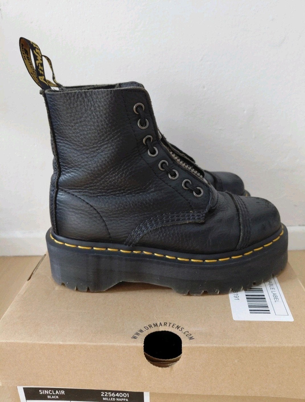 Dr martens sinclair maat 36 rits, Kleding | Dames, Verzenden, Zwart, Lage of Enkellaarzen, Dr. Martens