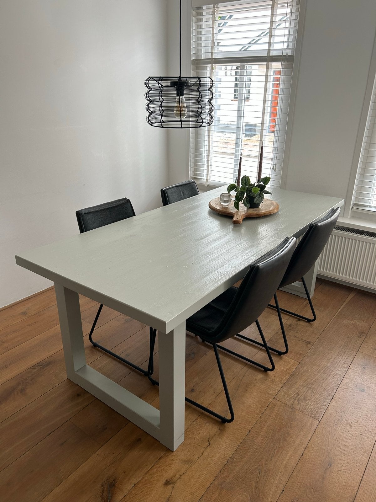 Robuuste eettafel van Loods 5, Ophalen, Gebruikt, 50 tot 100 cm, 150 tot 200 cm