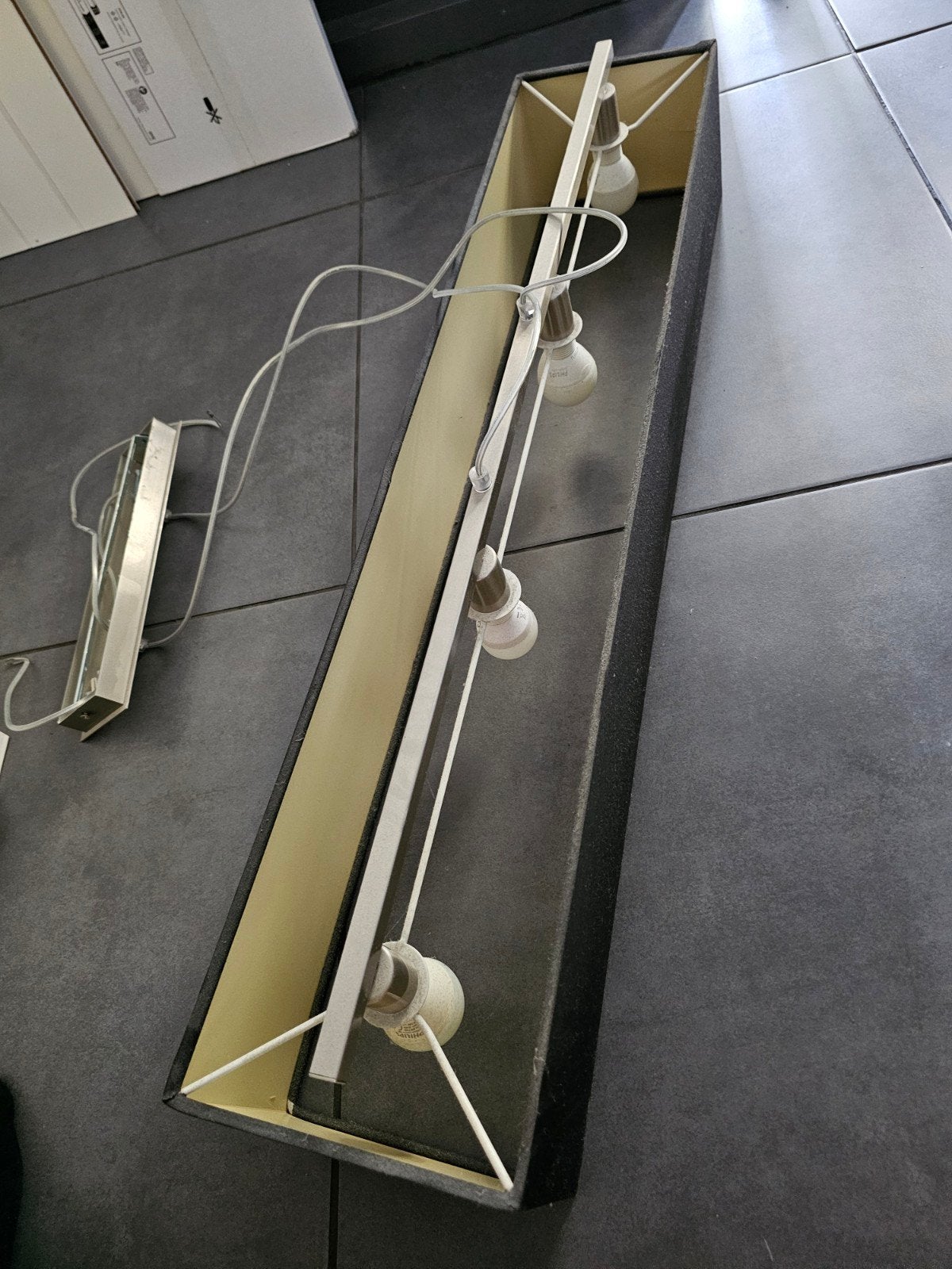 Kwantum hanglamp 40518/30/kw - Zwart, Gebruikt, Textiel, Modern, E27 (groot)