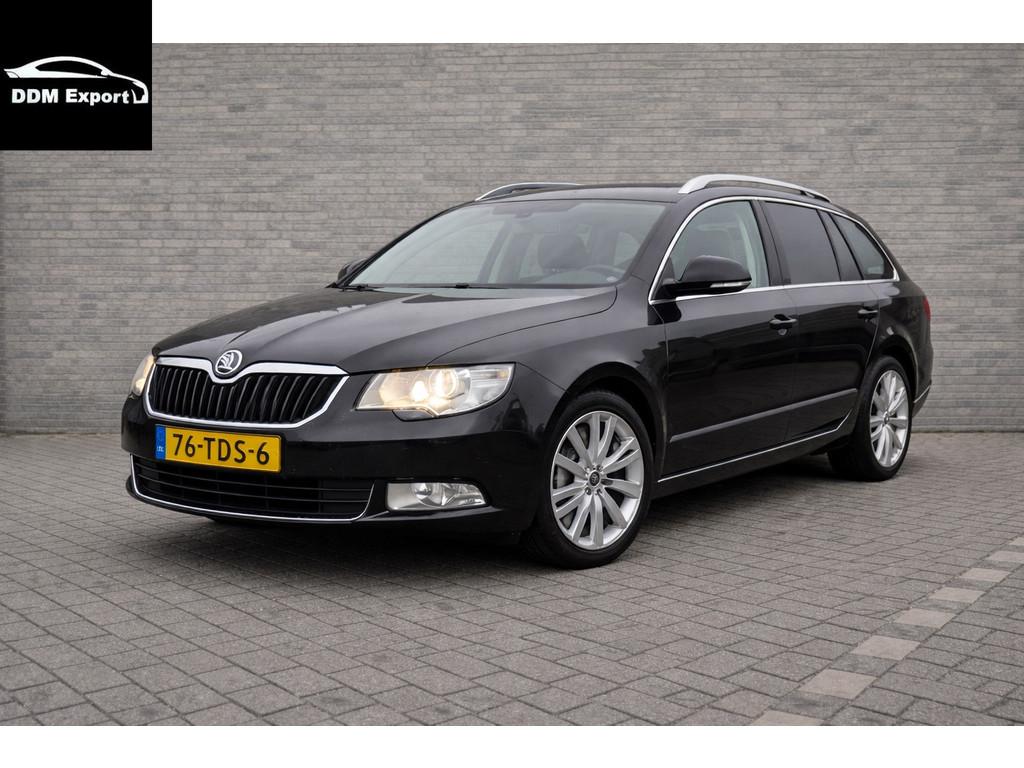 Skoda Superb Combi 1.6 TDI Greenline Ambition Business Line, Auto's, Voorwielaandrijving, Euro 5, Stof, Gebruikt