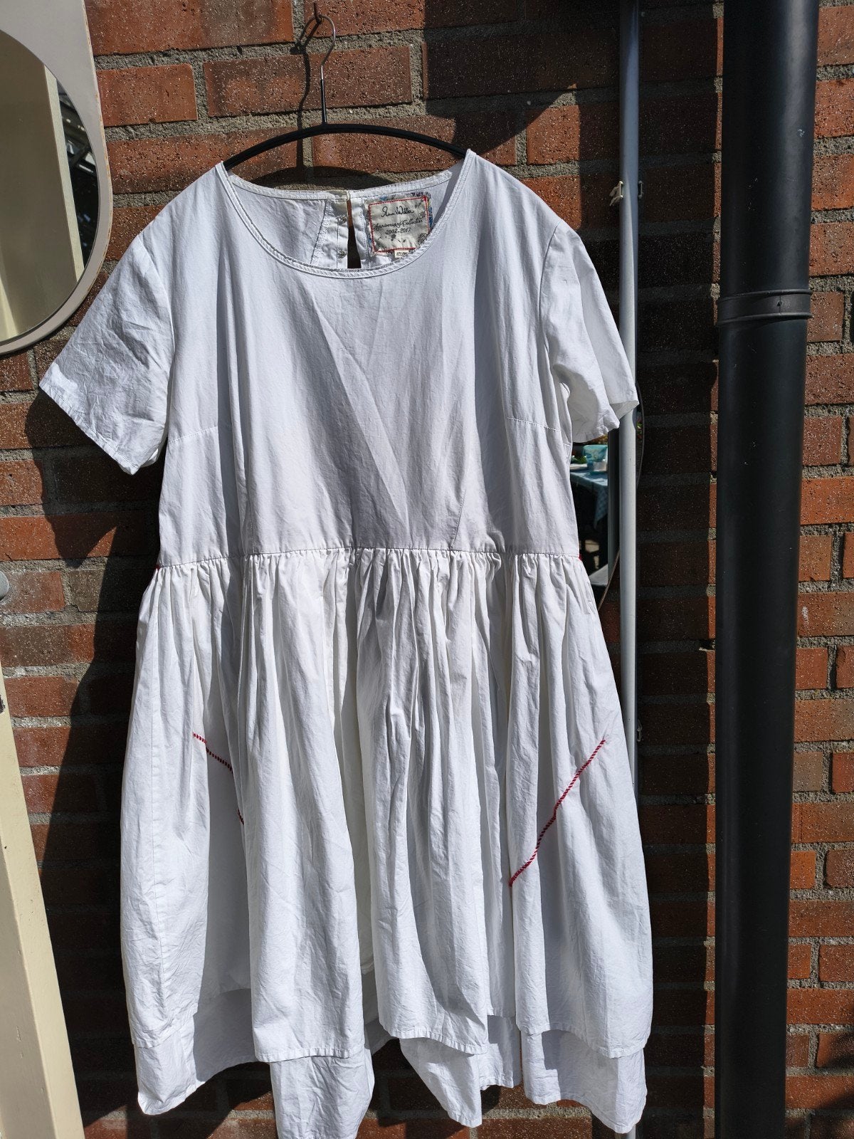 Ewa i Walla witte jurk, Kleding | Dames, Jurken, Zo goed als nieuw, Maat 46/48 (XL) of groter, Knielengte, Ophalen of Verzenden