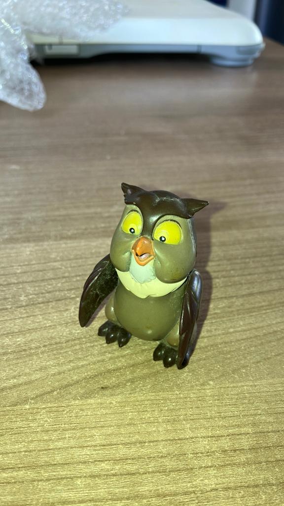 Disney Uil (Owl) Bambi PVC figuurtje, Ophalen of Verzenden, Zo goed als nieuw