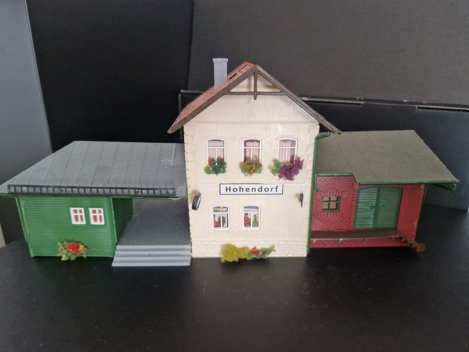 Hohendorf Station Modelbouw - Zo goed als nieuw, Hobby en Vrije tijd, Ophalen of Verzenden, Zo goed als nieuw, Brug, Tunnel of Gebouw