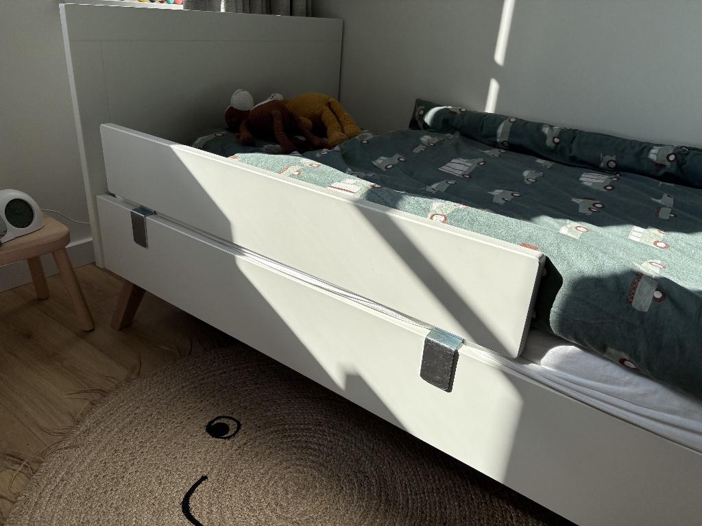 Bopita uitvalbeschermer 25mm (Retro wit), Kinderen en Baby's, Kinderkamer | Bedden, Ophalen, Zo goed als nieuw, Minder dan 140 cm