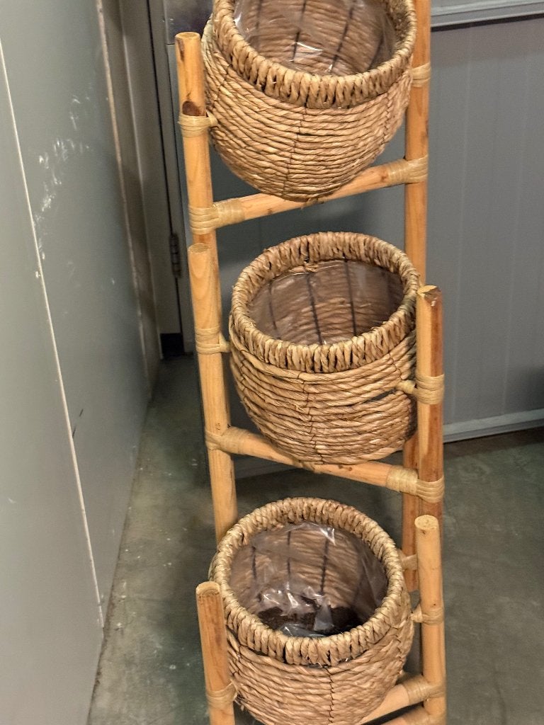 Plantenbak, Ophalen, Overige materialen, Rond, Binnen