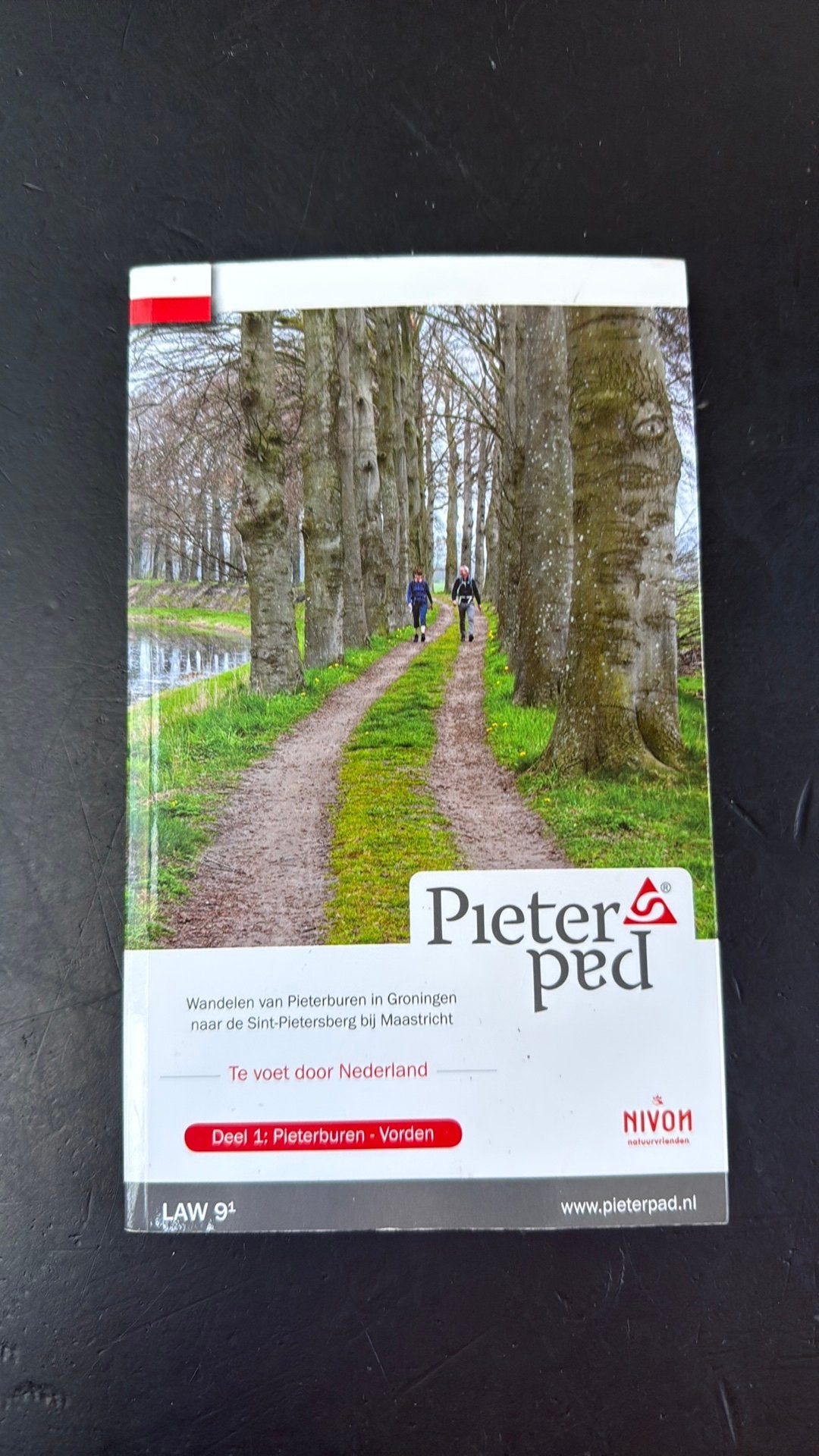 Pieterpadboekje deel 1: Pieterburen-Vorden, Boeken, Ophalen of Verzenden, Zo goed als nieuw, Fiets- of Wandelgids, Overige merken
