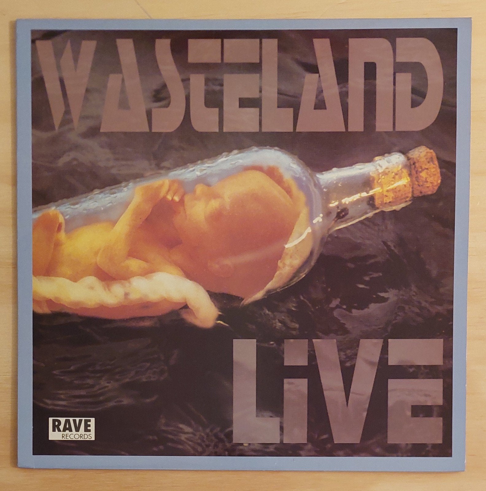 Wasteland - Live (Rave Records 40th) 12 inch EP, Hardcore, Zo goed als nieuw, EP, 12 inch