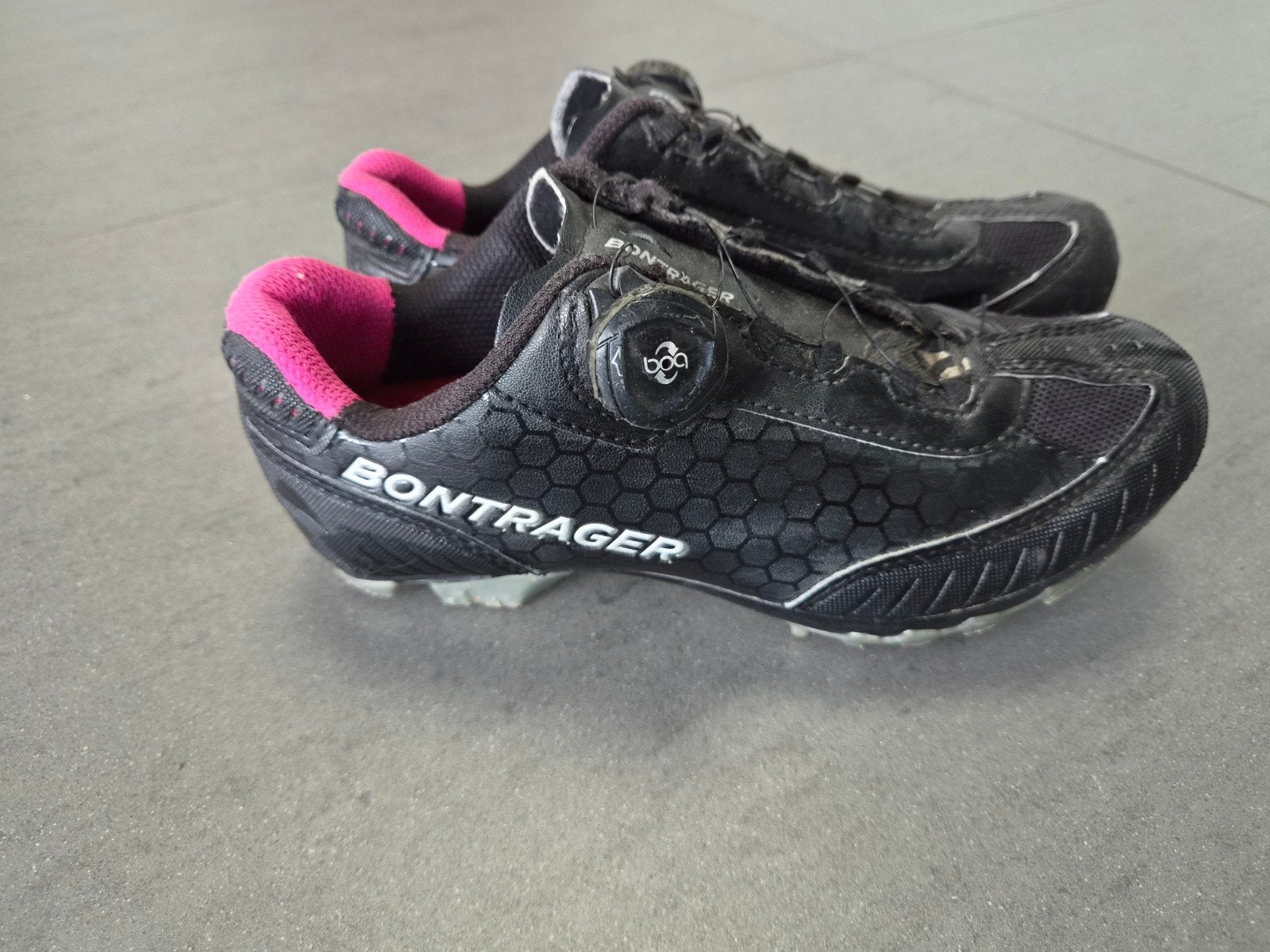 Bontrager SPD fietsschoenen MTB/racefiets - Maat 36, Gebruikt, Schoenen, Overige maten, Ophalen of Verzenden