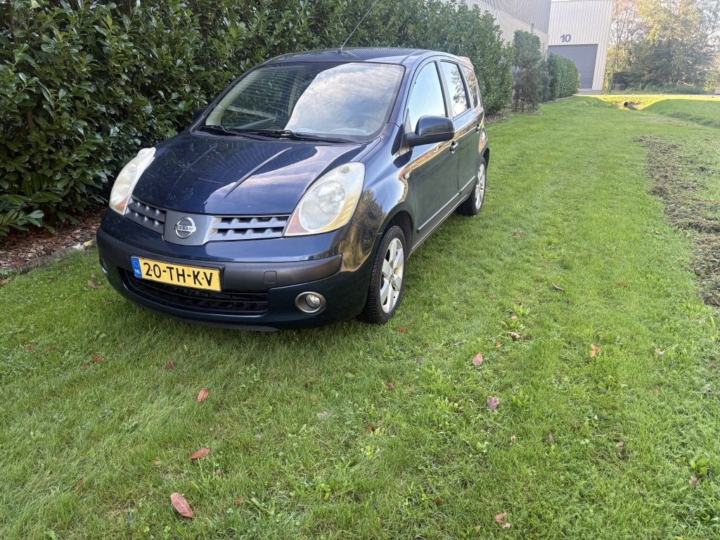 Nissan Note 1.6 First Note, Auto's, 15 km/l, Gebruikt, 4 cilinders, Blauw