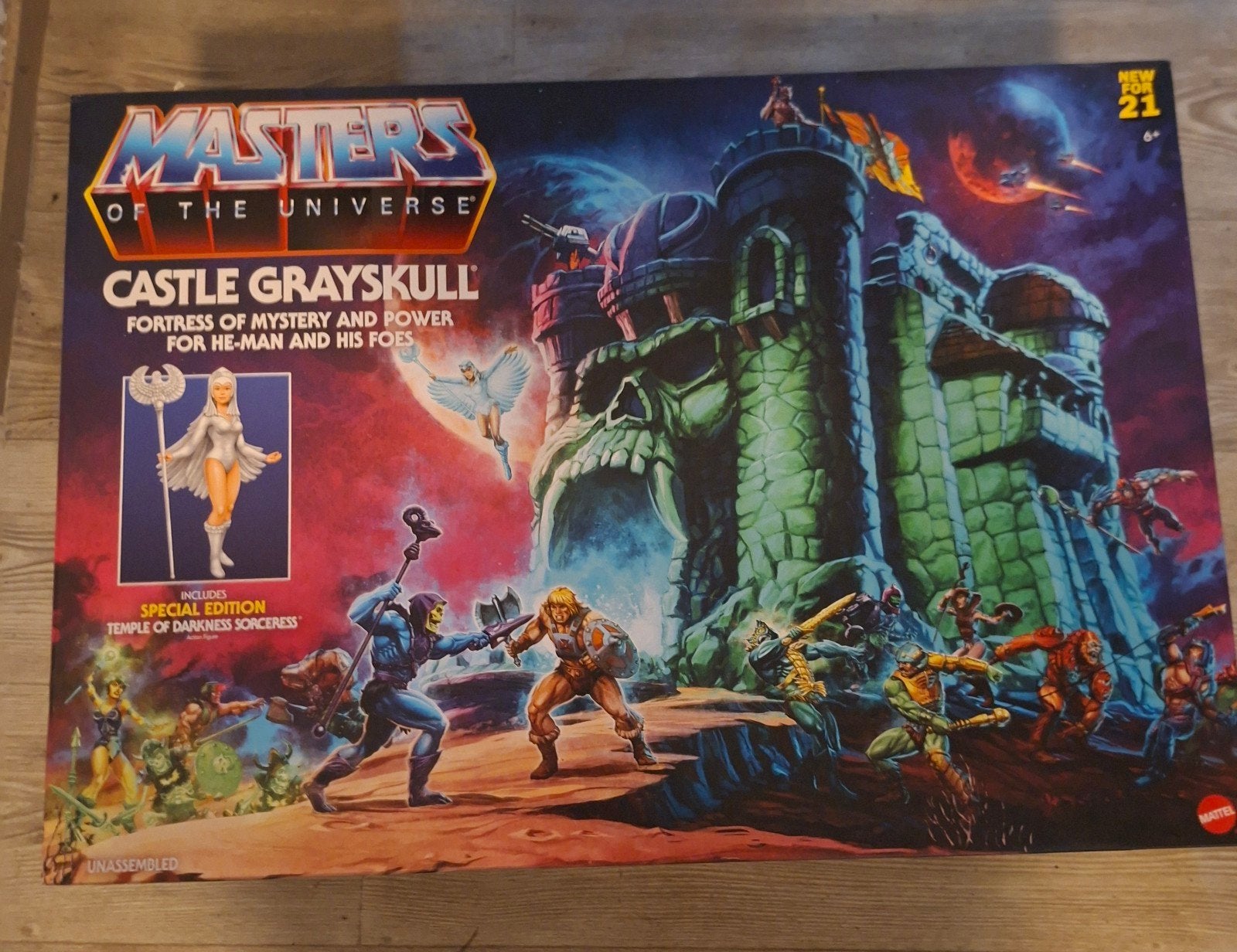He-Man Masters of the Universe Castle Greyskull NIEUW, Ophalen of Verzenden, Nieuw