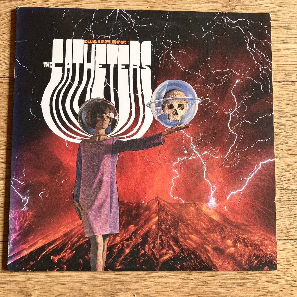 The Catheters- Howlin' it grows and grows lp, LP, Ophalen of Verzenden, Zo goed als nieuw, 12 inch