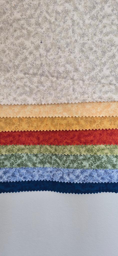 Quiltstof samples, Hobby en Vrije tijd, Stoffen en Lappen, Ophalen of Verzenden, Katoen, 200 cm of meer, 120 cm of meer