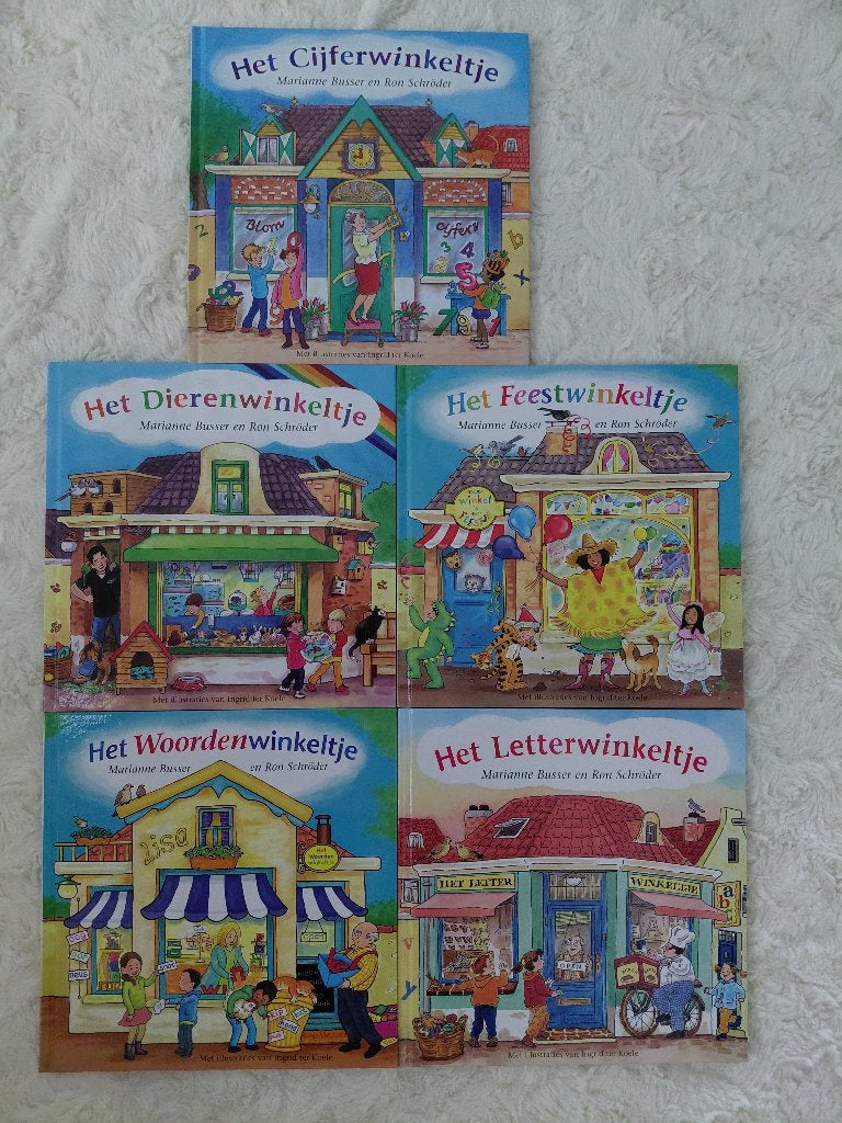 5 boeken van het winkeltje, Ophalen of Verzenden, Nieuw, Fictie algemeen