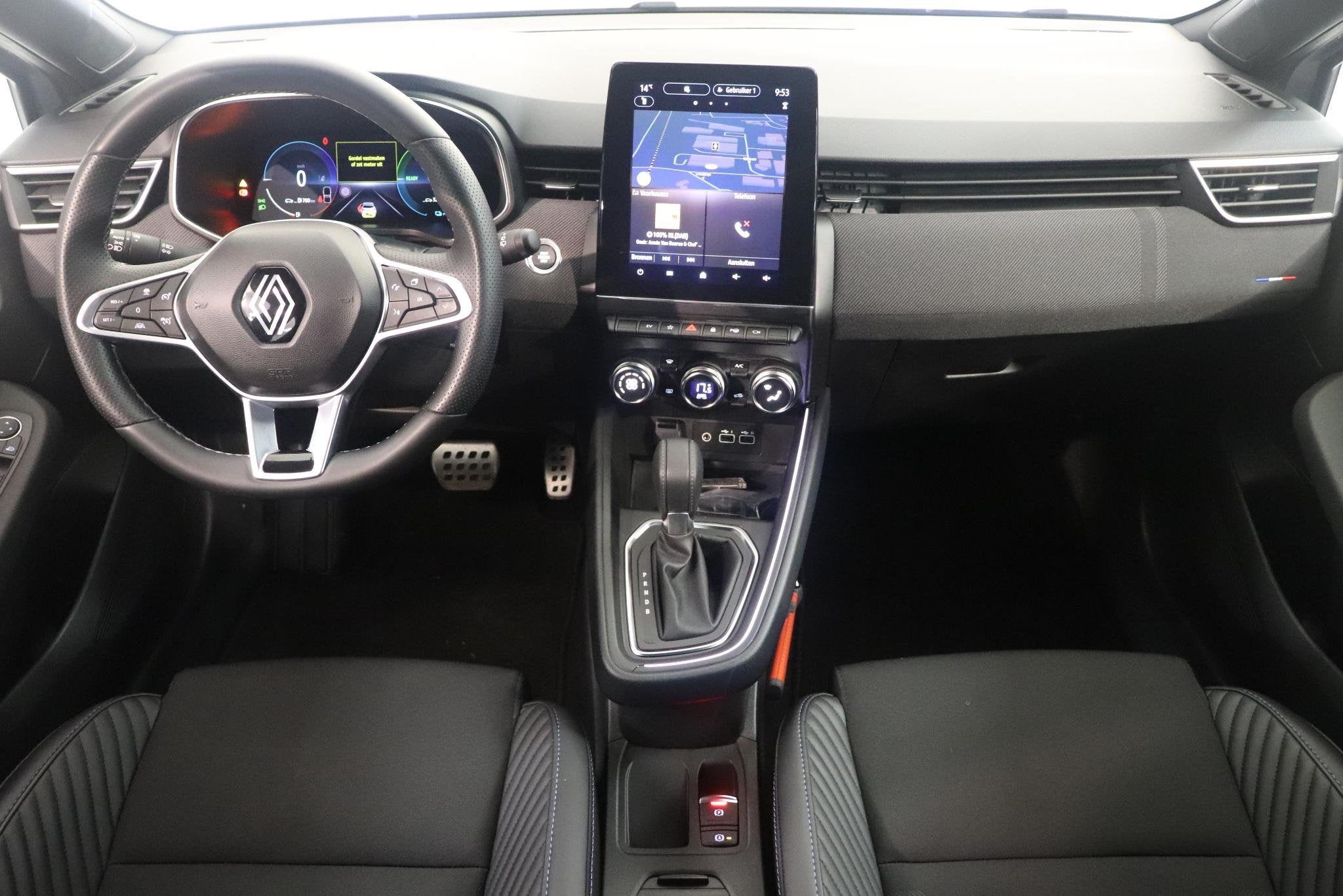 Renault Clio 1.6 E-Tech Full Hybrid 145 esprit Alpine | BOSE, Auto's, Gebruikt, Met garantie (alle), Leder en Stof, Bedrijf