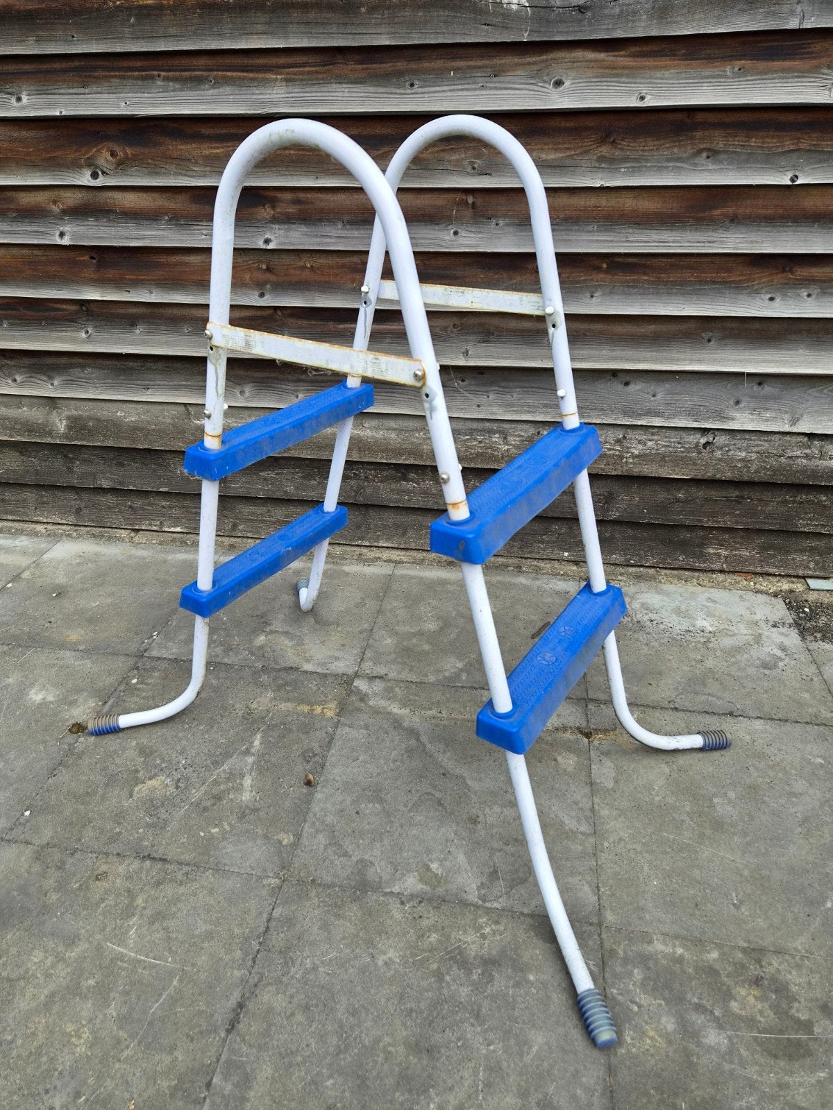 Gebruikte zwembadladder voor opzetzwembaden, Tuin en Terras, Ophalen, Gebruikt, Ladder