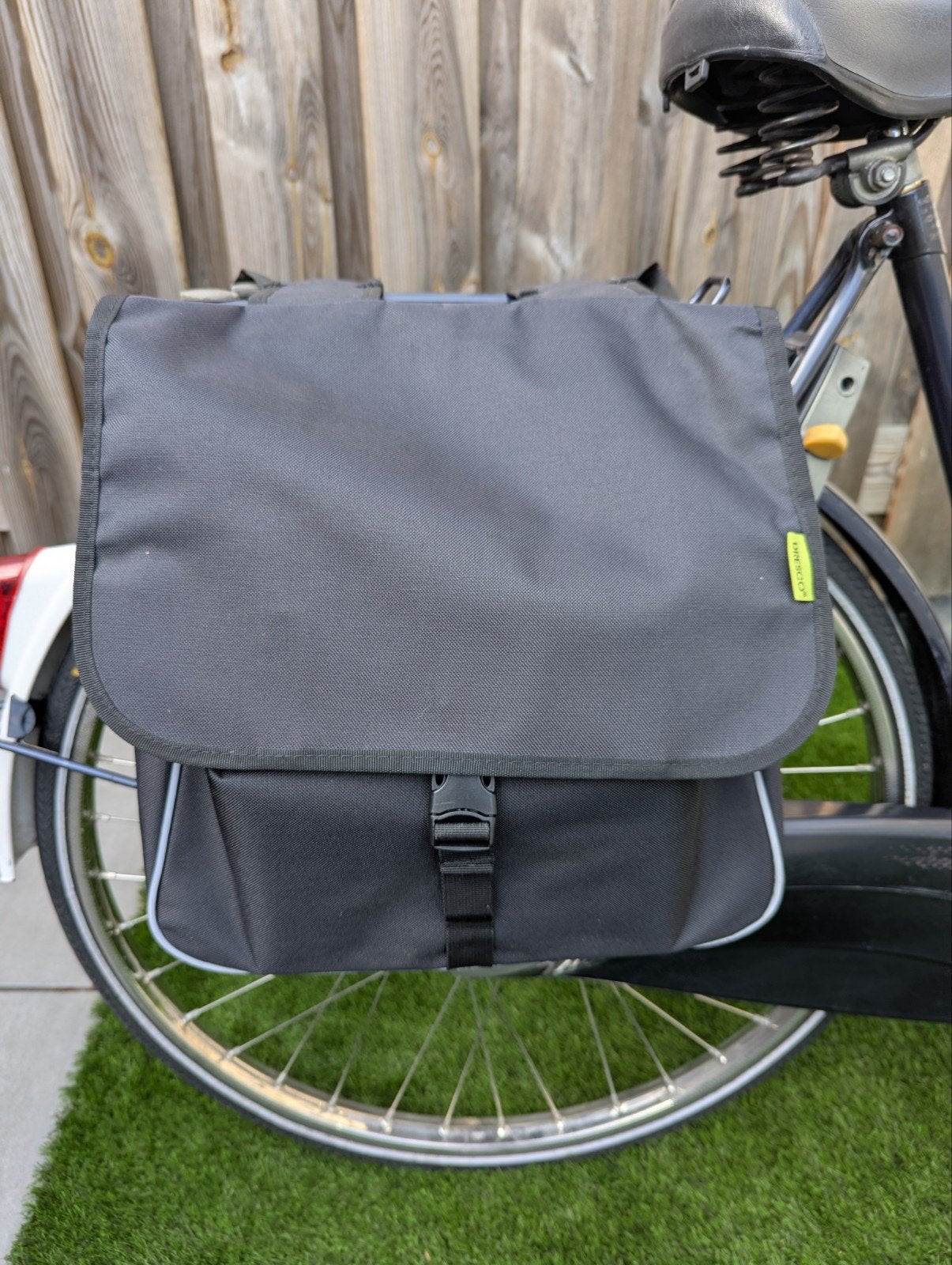 Dresco fietstassen - Zwart, zo goed als nieuw, Fietsen en Brommers, Ophalen, Zo goed als nieuw, Dresco