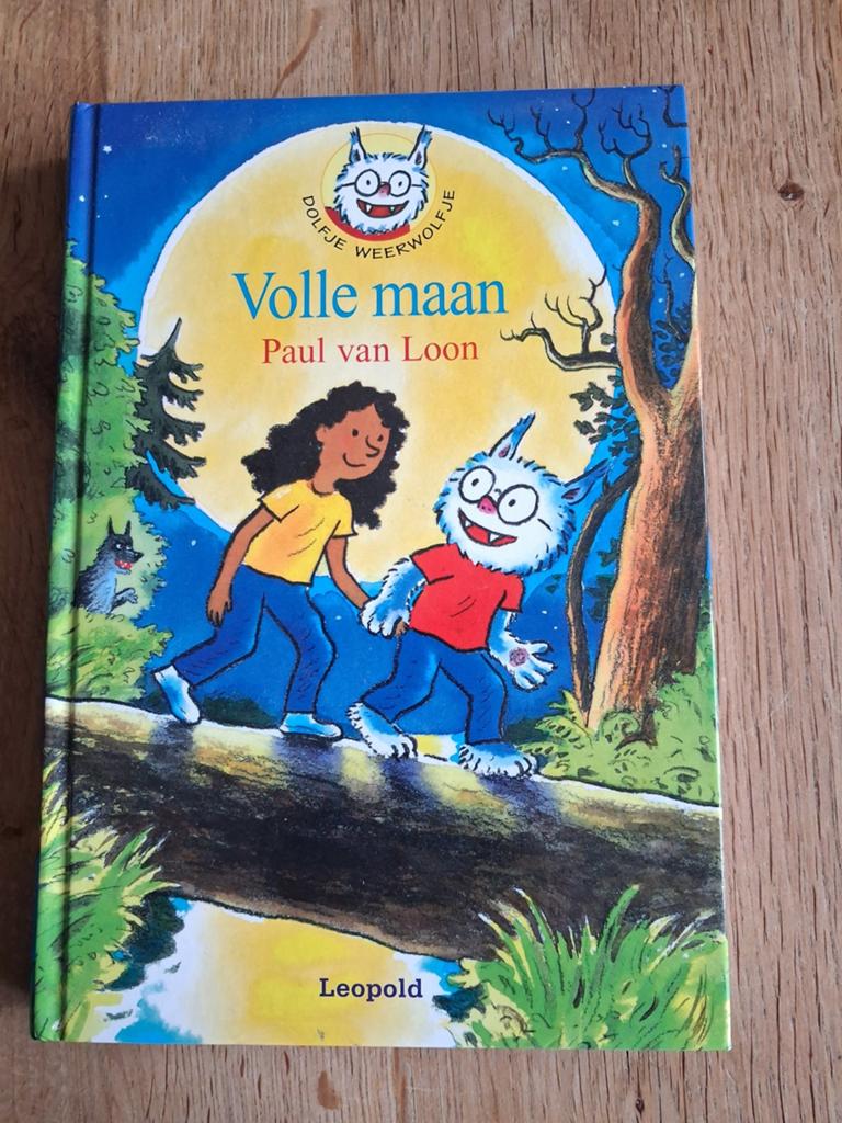 Dolfje Weerwolfje: Volle maan (deel 2) - Paul van Loon, Ophalen of Verzenden, Zo goed als nieuw, Paul van Loon, Fictie algemeen