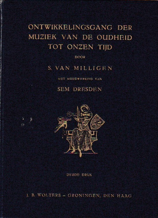 1928 - Ontwikkelingsgang der muziek - Simon van Milligen, Simon van Milligen, Ophalen of Verzenden, Zo goed als nieuw, Overige onderwerpen