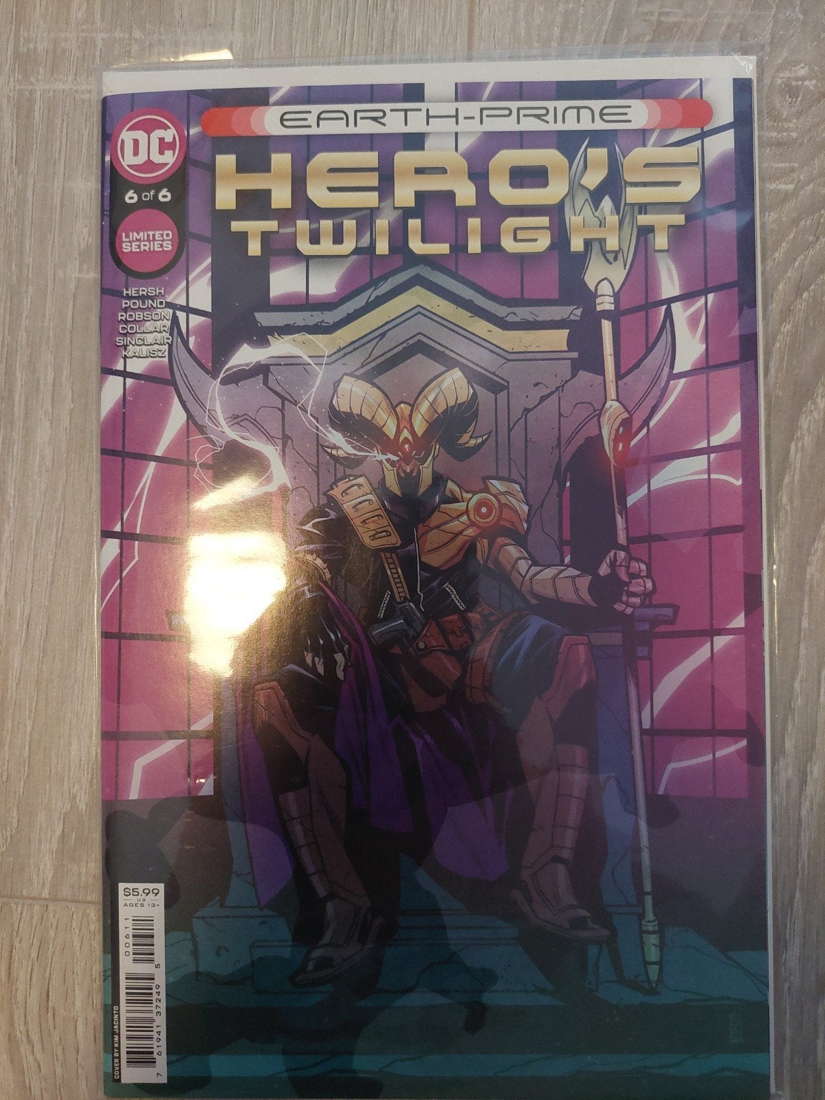 DC Earth-Prime Hero's Twilight #6 (Limited Series), Eén stripboek, Ophalen of Verzenden, Zo goed als nieuw, Hersh, Pound, Colwell, Sinclair, Marquez
