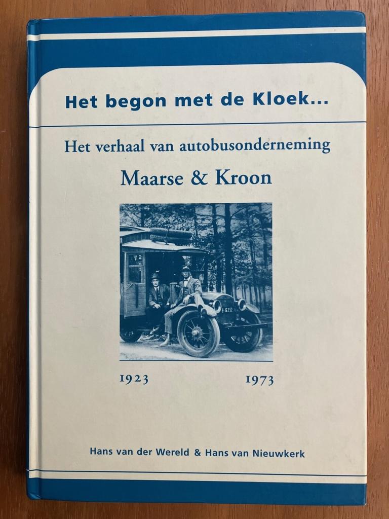 Het begon met de kloek Maarse & Kroon (prijs incl. verzend), Boeken, Verzenden, Gelezen, H. vd Wereld, Bus