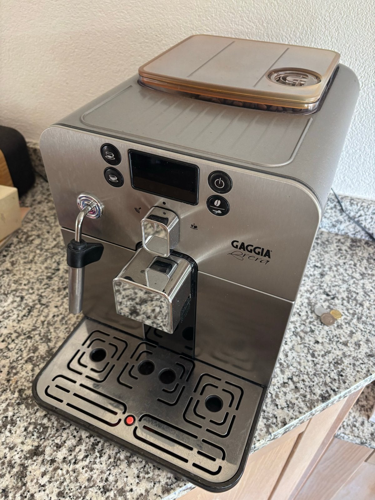 Gaggia Brera volautomatische espressomachine, Ophalen, Afneembaar waterreservoir, Gebruikt, Espresso apparaat