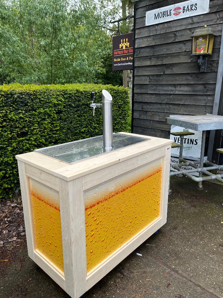 Mobiele Biertap/Bar met Serrco Koeling, Witgoed en Apparatuur, Thuistaps, Zo goed als nieuw, Overige merken, Ophalen