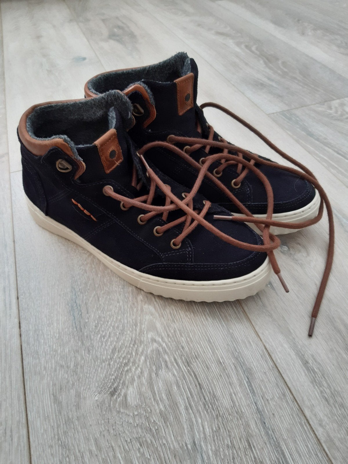 No Stress (Manfield) sneakers maat 42, Ophalen, Blauw, No Stress (Manfield), Sneakers of Gympen