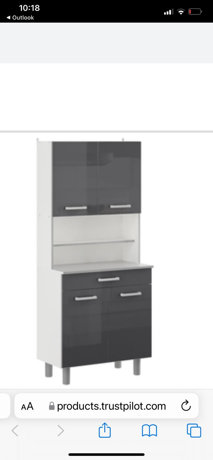 Keukenkast, Huis en Inrichting, Badkamer | Badkamermeubels, 75 cm of meer, Overige typen, Nieuw, 150 tot 200 cm
