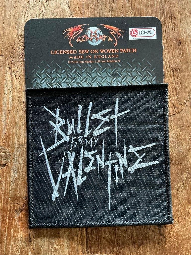 mooie patch van Bullet For My Valentine, Nieuw, Ophalen of Verzenden, Kleding, Emmen