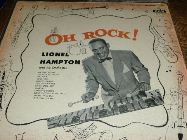 Lionel Hampton Orch.– Oh Rock! MGM LP  US  1956, Cd's en Dvd's, Vinyl | Jazz en Blues, Gebruikt, Ophalen of Verzenden, 1940 tot 1960