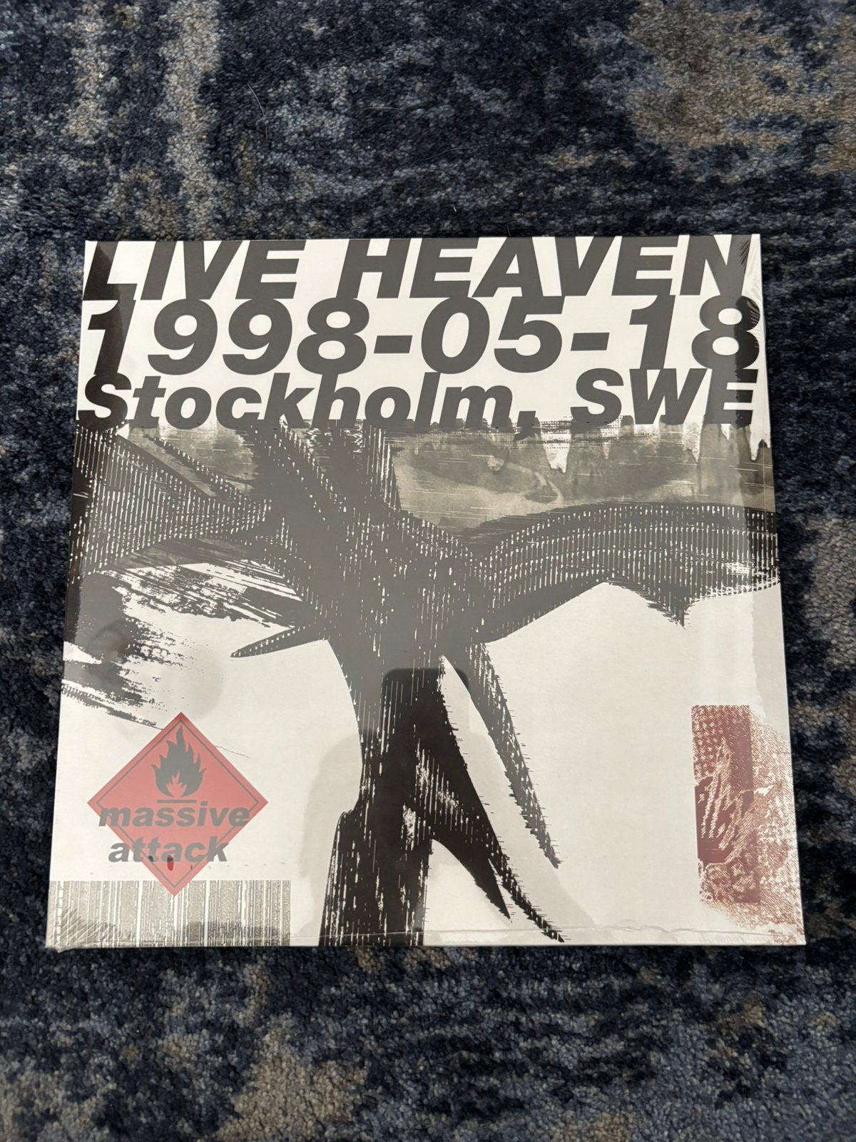 Massive attack live stockholm LP , nieuwstaat, Verzenden, Nieuw in verpakking, 12 inch, Poprock