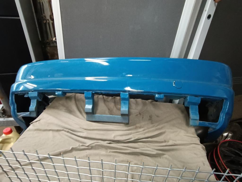 BMW E46 M3 Achterbumper Laguna Seca Blauw met Carbon, Auto-onderdelen, Carrosserie en Plaatwerk, Ophalen of Verzenden