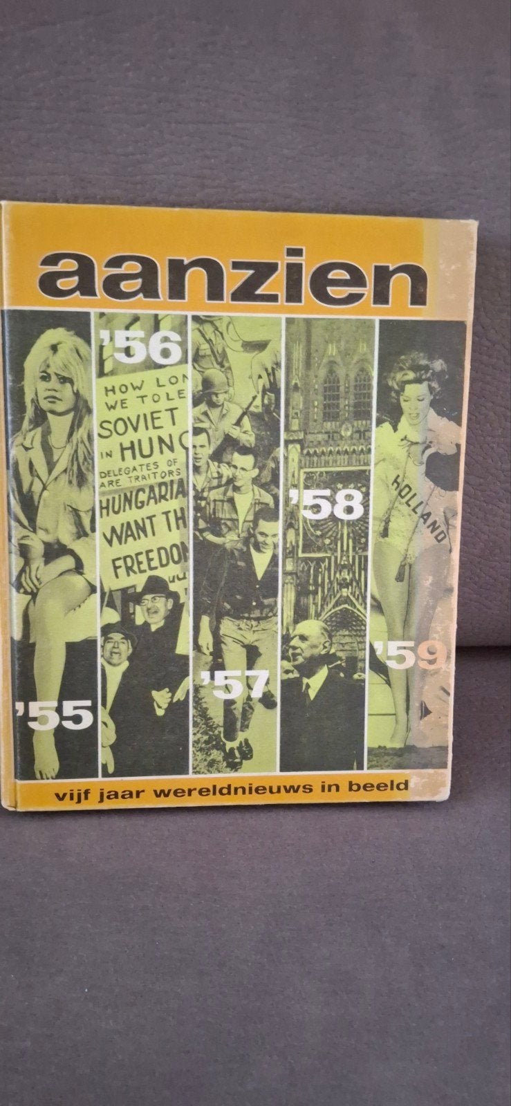 Aanzien: Vijf jaar wereldnieuws in beeld (1955-1959), Boeken, Ophalen of Verzenden, Gelezen, Overige typen