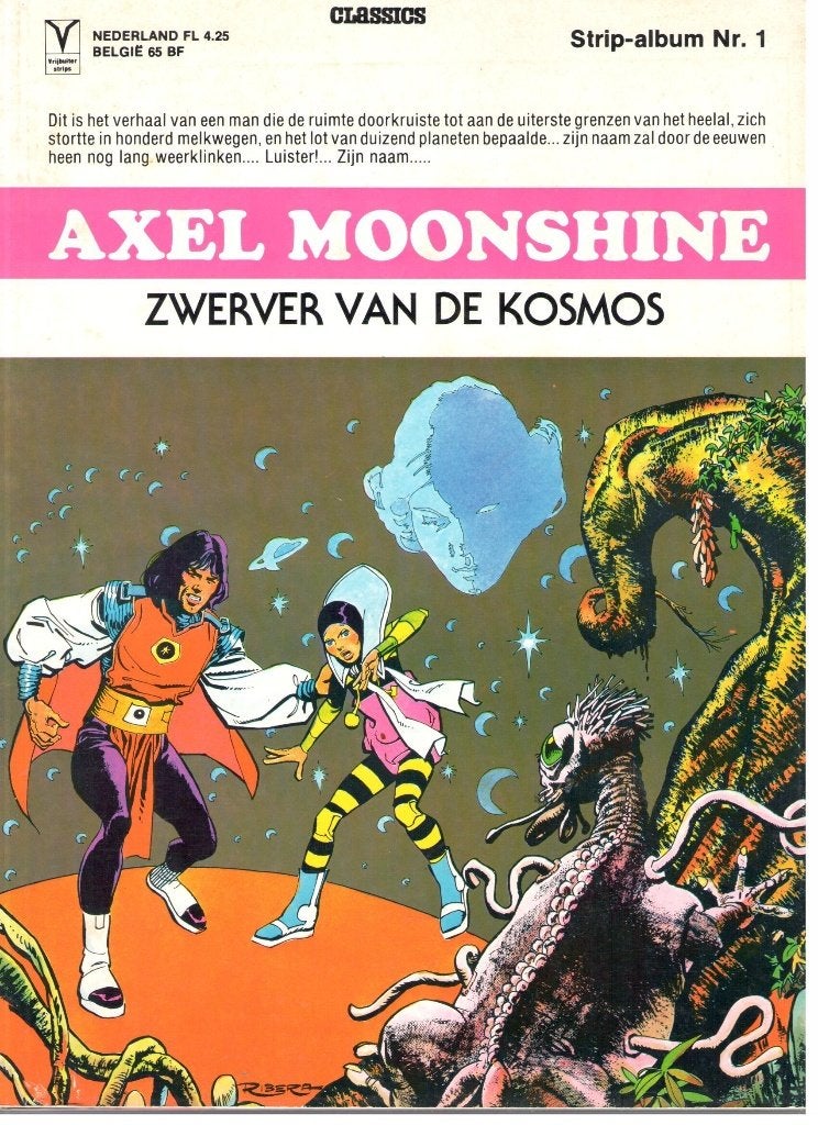 Axel Moonshine. Zwerver van de Kosmos., Boeken, Eén stripboek, Ophalen of Verzenden