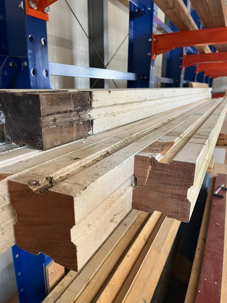 Hardhouten palen, Ophalen, 250 cm of meer, Palen, Hardhout
