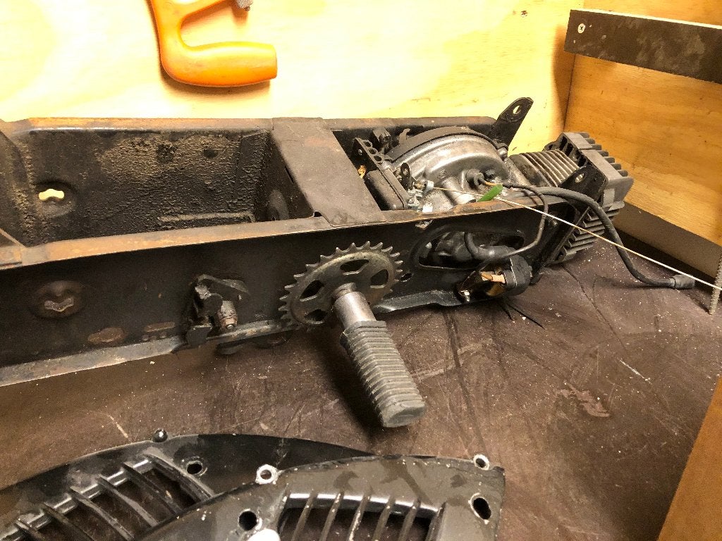 te koop cita motor blok en doosje onderdelen, Fietsen en Brommers, Ophalen of Verzenden, Gebruikt, Blok, Cita gilera