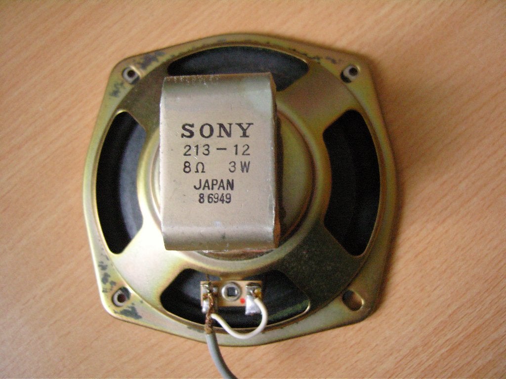 Sony 213-12 bandrecorder speakers, Verzenden, Speakerset, Zo goed als nieuw, Sony