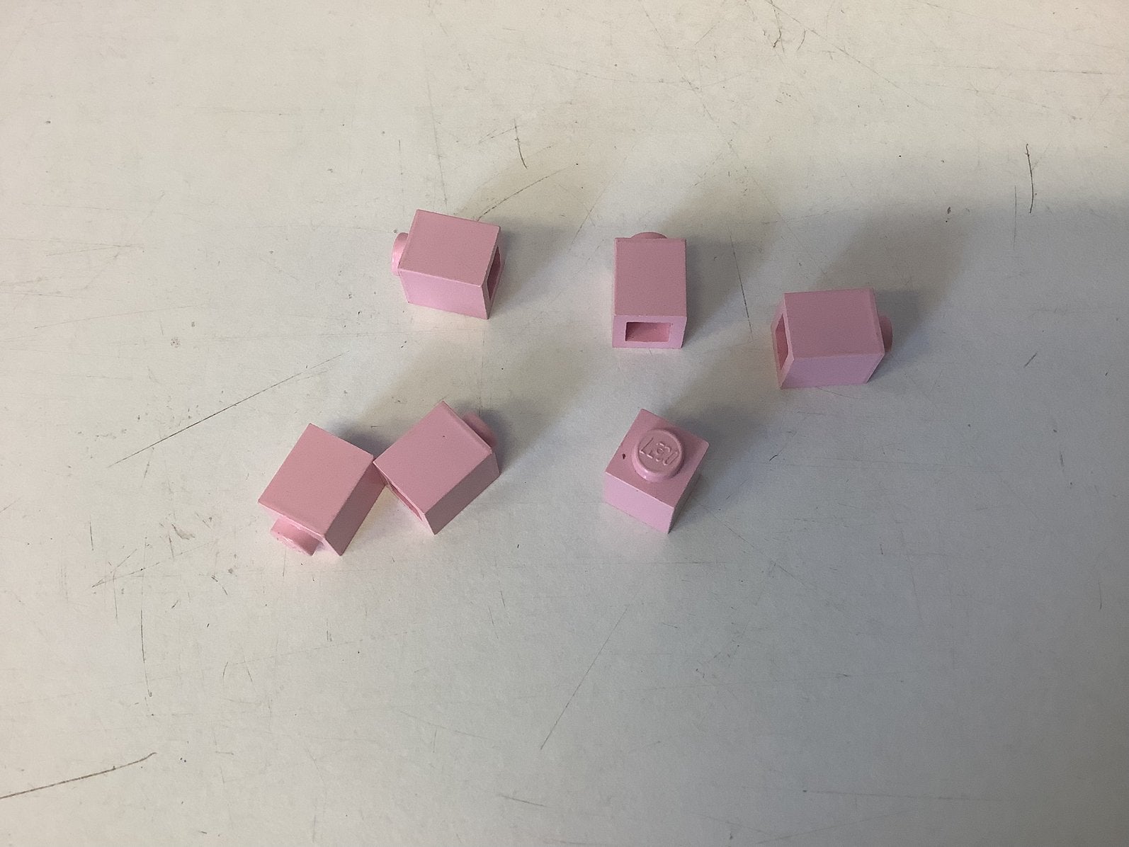 Lego steen 1x1 roze, Ophalen of Verzenden, Gebruikt, Losse stenen, Lego