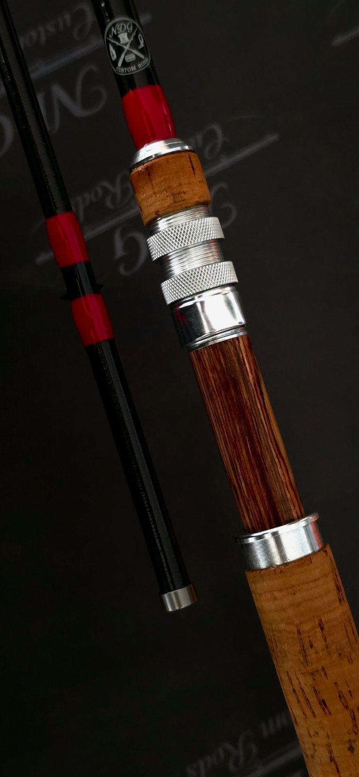 Handgebouwde Spinning Hengel - 2.40m, 18-21g, Medium Light, Ophalen, Werphengel