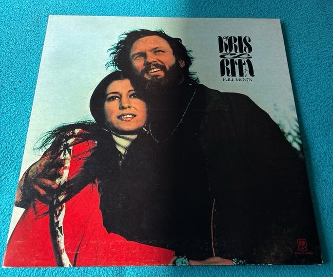 Kris Kristofferson & Rita Coolidge  1973 - Full Moon LP, LP, Gebruikt, Pop, Ophalen of Verzenden