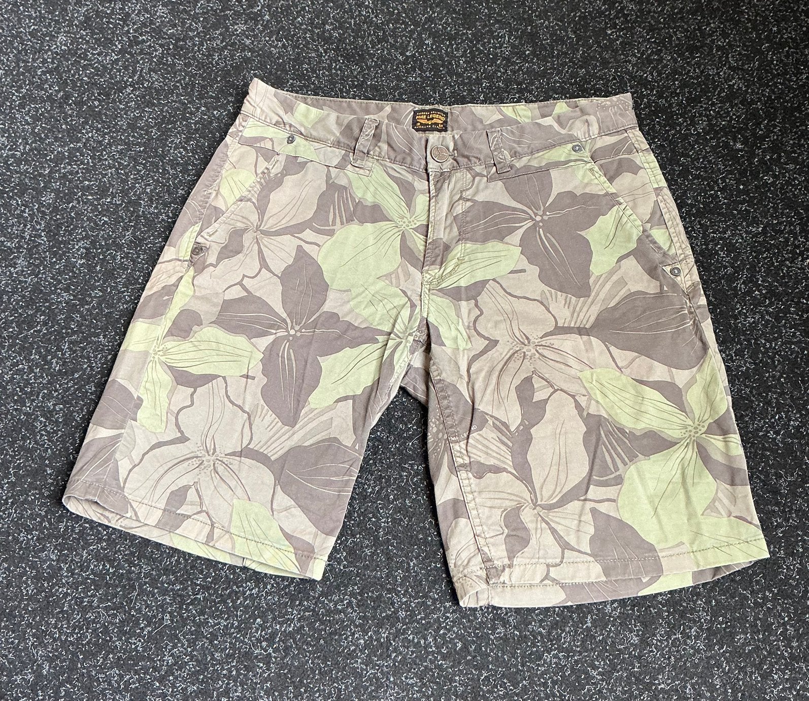 Pme legend korte broek, W32, camouflage, Verzenden, Zo goed als nieuw, Overige kleuren, W32 (confectie 46) of kleiner