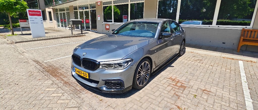 BMW 5-Serie 520d 190pk EDE Aut. 2018 Grijs, Automaat, Achterwielaandrijving, 1995 cc, 23 km/l