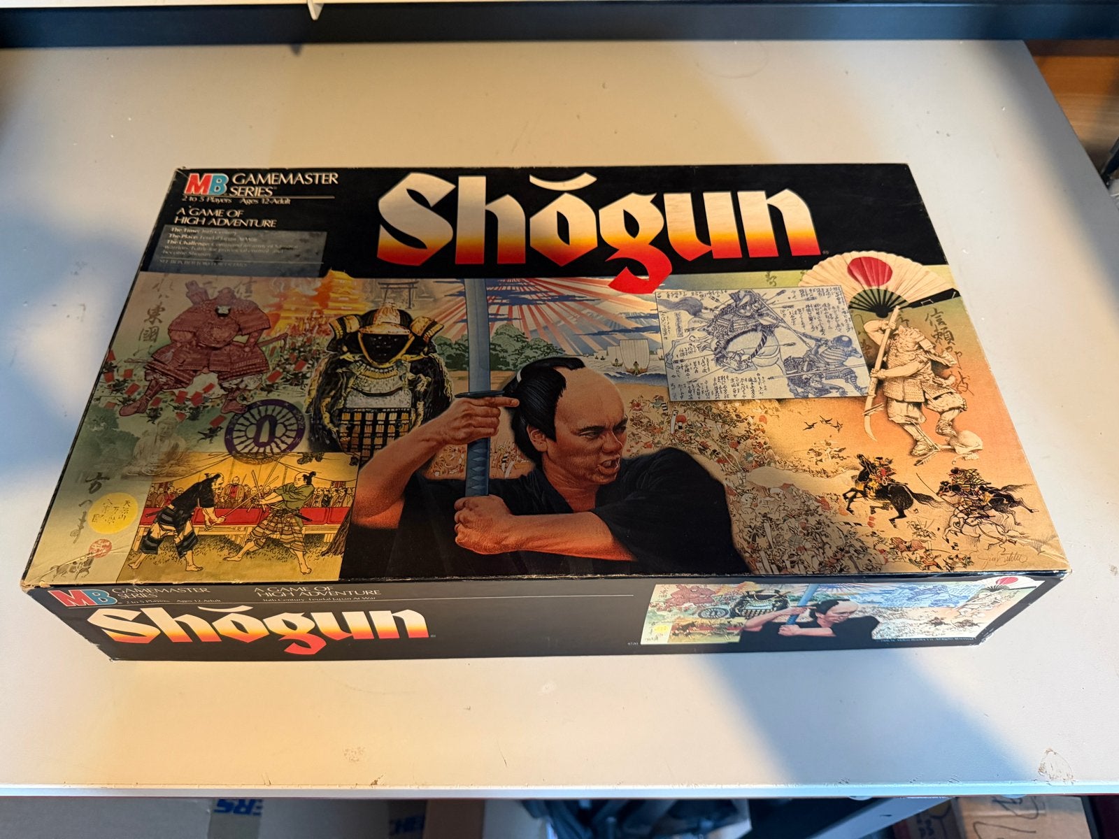Shogun Bordspel MB Gamemaster Series - Compleet, Hobby en Vrije tijd, Gezelschapsspellen | Bordspellen, Drie of vier spelers, Ophalen of Verzenden
