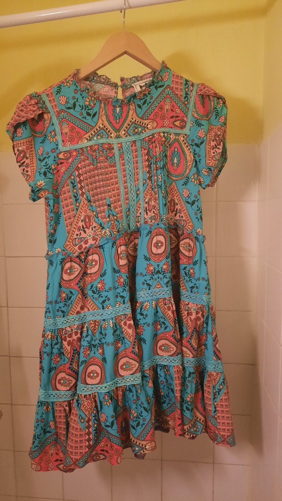Leuke Jaase boho jurk XS, nieuw, Jaase, Meerkleurig, Nieuw, Ophalen of Verzenden
