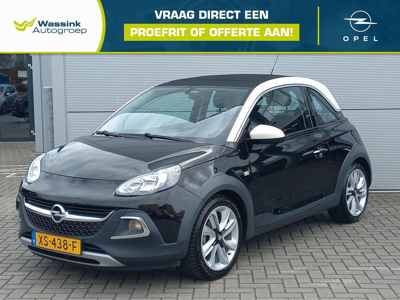 Opel ADAM 1.0T 90pk Rocks | Climate control | Navigatie via, ADAM, LED verlichting, 4 stoelen, Bedrijf