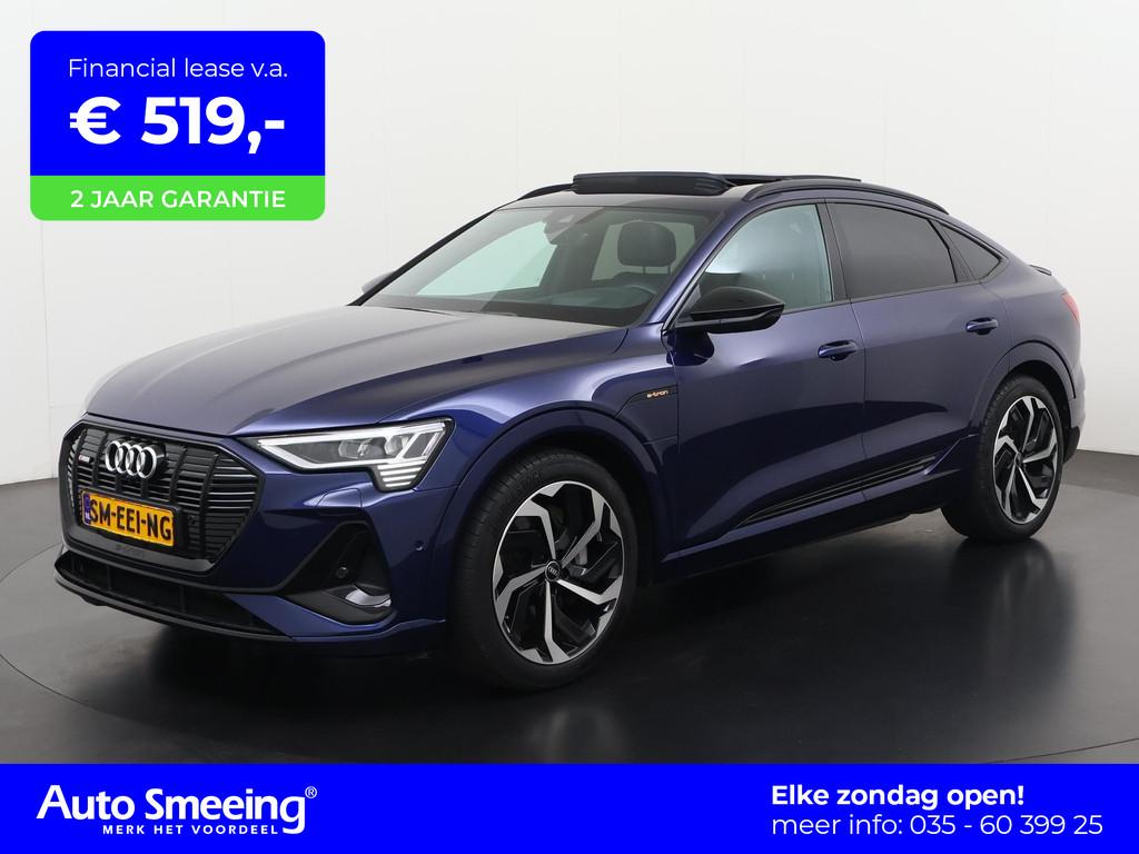 Audi e-tron Sportback 55 quattro S edition 95 kWh | 92% SOH, Auto's, Audi, Automaat, 12 maanden, 95 kWh, Blauw