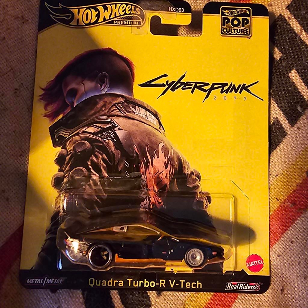 Hot Wheels Cyberpunk 2077 Quadra Turbo-R V-Tech, Verzamelen, Nieuw, Ophalen of Verzenden, Mattel, Mattel, Inc., 636 Girard Avenue, East Aurora, NY 14052, USA